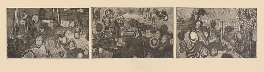 First state of triptych