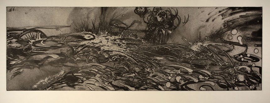 Source is somewhere between Devil's Throat at Iguacu Falls and the Black River that runs by my house ...