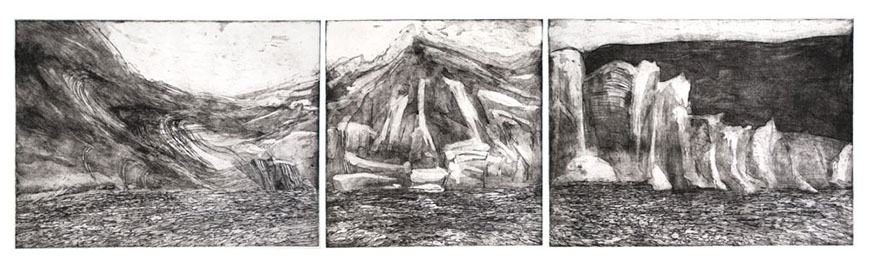 inspired by my first experience of a glacier in Patagonia, Chile