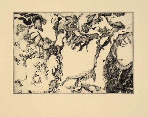 Etching by Ahni Kruger, 2015