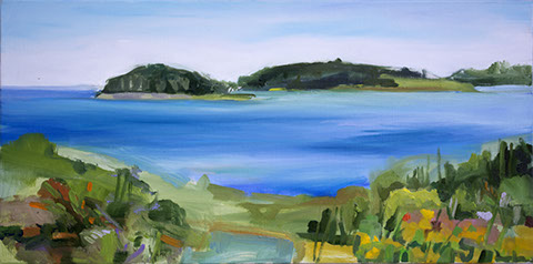 languid crystal clear day on Great Cranberry Island, Maine