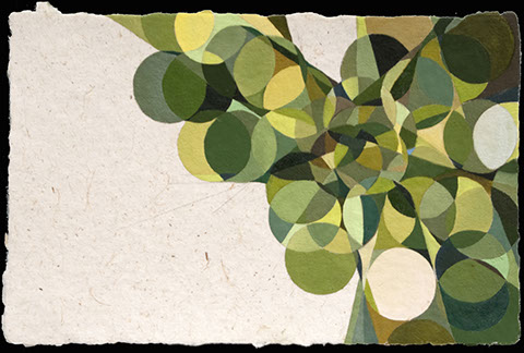 vestiges of the day's plein air experience