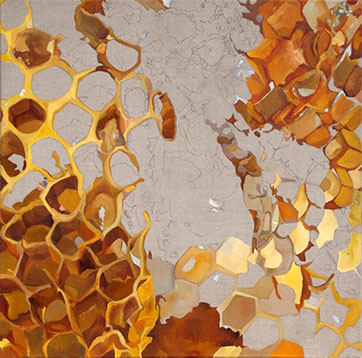 this painting was first exhibited at the Hunterdon Art Museum in Clinton, NJ