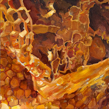 this painting was first exhibited at the Hunterdon Art Museum in Clinton, NJ