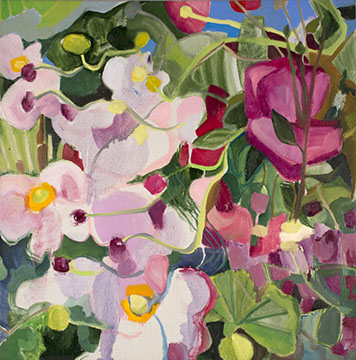 painted by Ahni Kruger in the garden of a dear friend