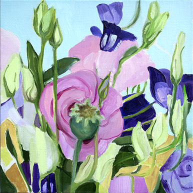 flowers from the little stand on Little Cranberry Island across from Islesford Artists Gallery