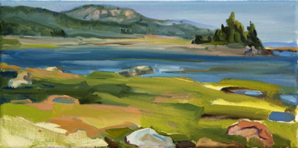 looking from The Pool toward Long Point on Great Cranberry Island