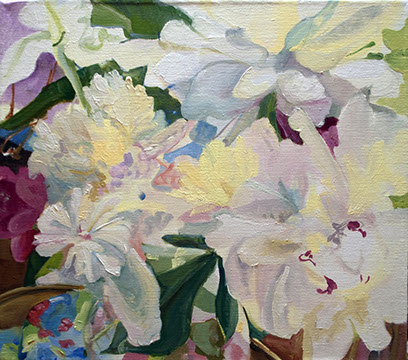 celebrating the first major harvest in my Pottersville garden