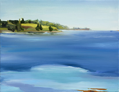 perfectly calm and otherworldly day on Great Cranberry Island, Maine