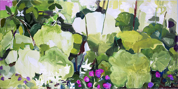 a feeling of the tropics on Great Cranberry Island, Maine