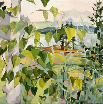 painted on Great Cranberry Island from Charles Wadsworth's studio