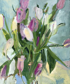 still life painting in thin winter light